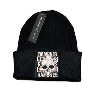 The Ramones Beanie Punk Rock N Roll Band Hat Winter Skull Cap Metal